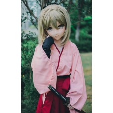 (MSM-01G) Custom Crossdress Female/Girl Resin 3/4 Head Cosplay Japanese Role Play Anime Kigurumi Mask 